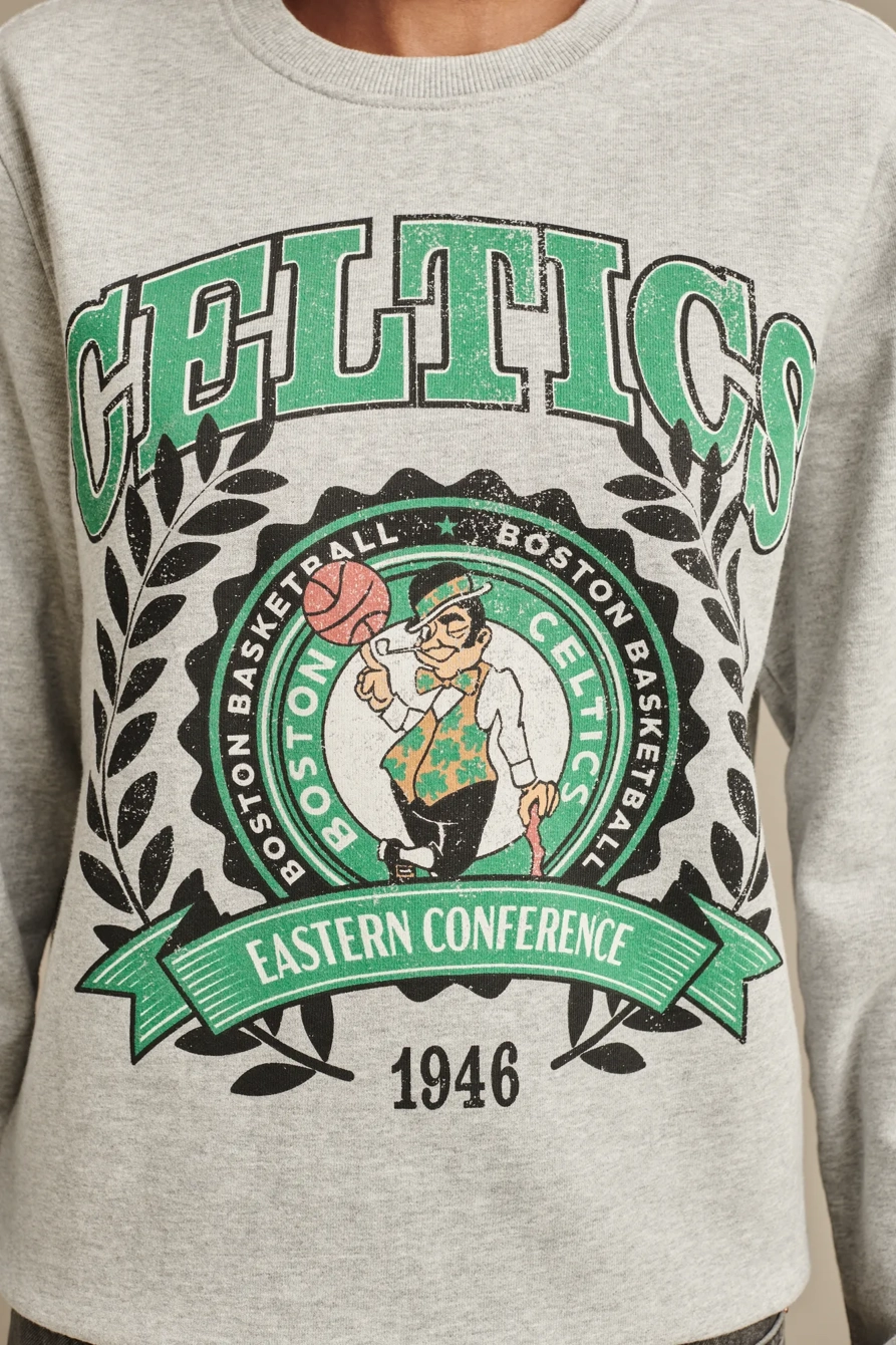 CELTICS CREW NECK SWEATSHIRT