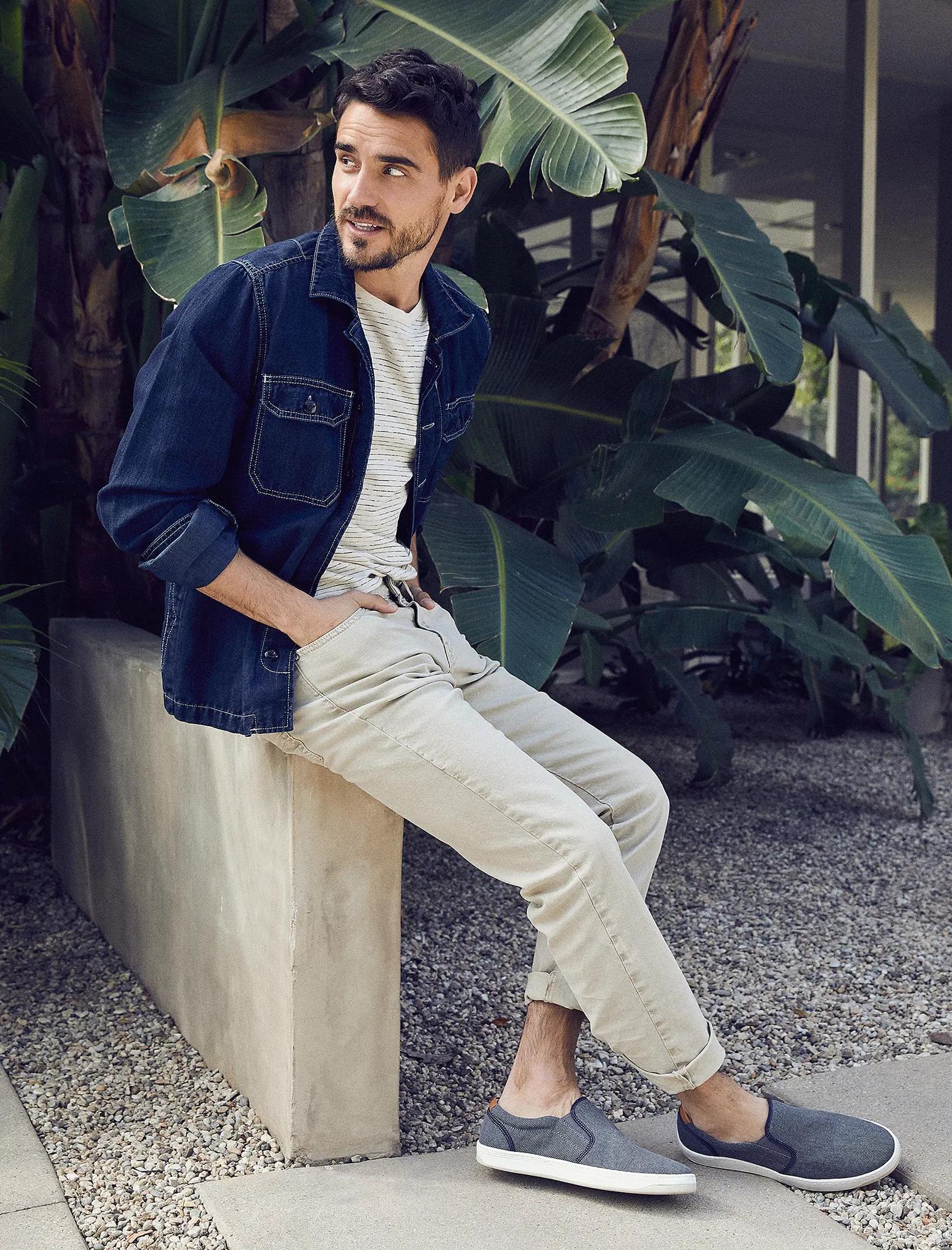 221 STRAIGHT STRETCH CANVAS JEAN, image 4