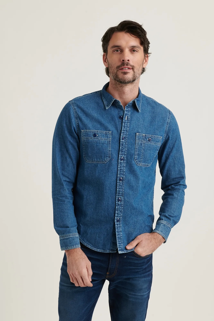 DOUBLE POCKET WORK SHIRT, image 2
