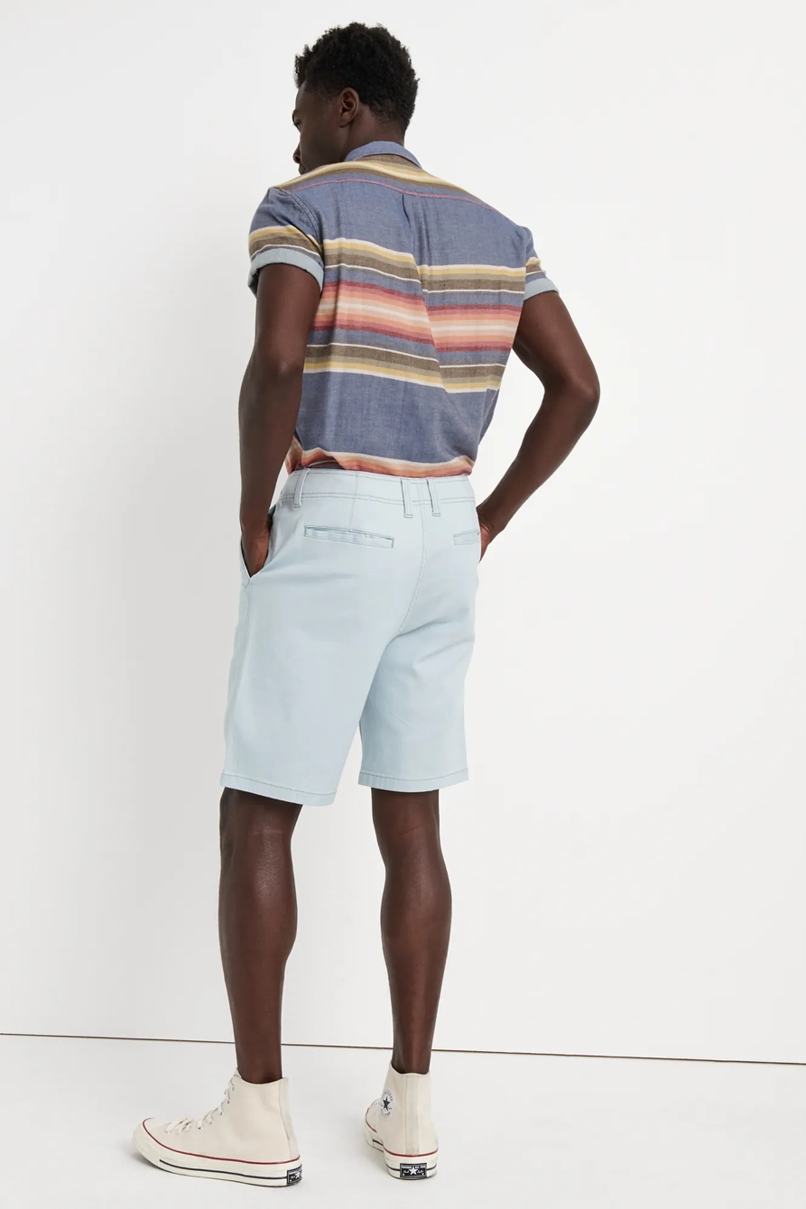 STRETCH TWILL FLAT FRONT SHORT, image 3
