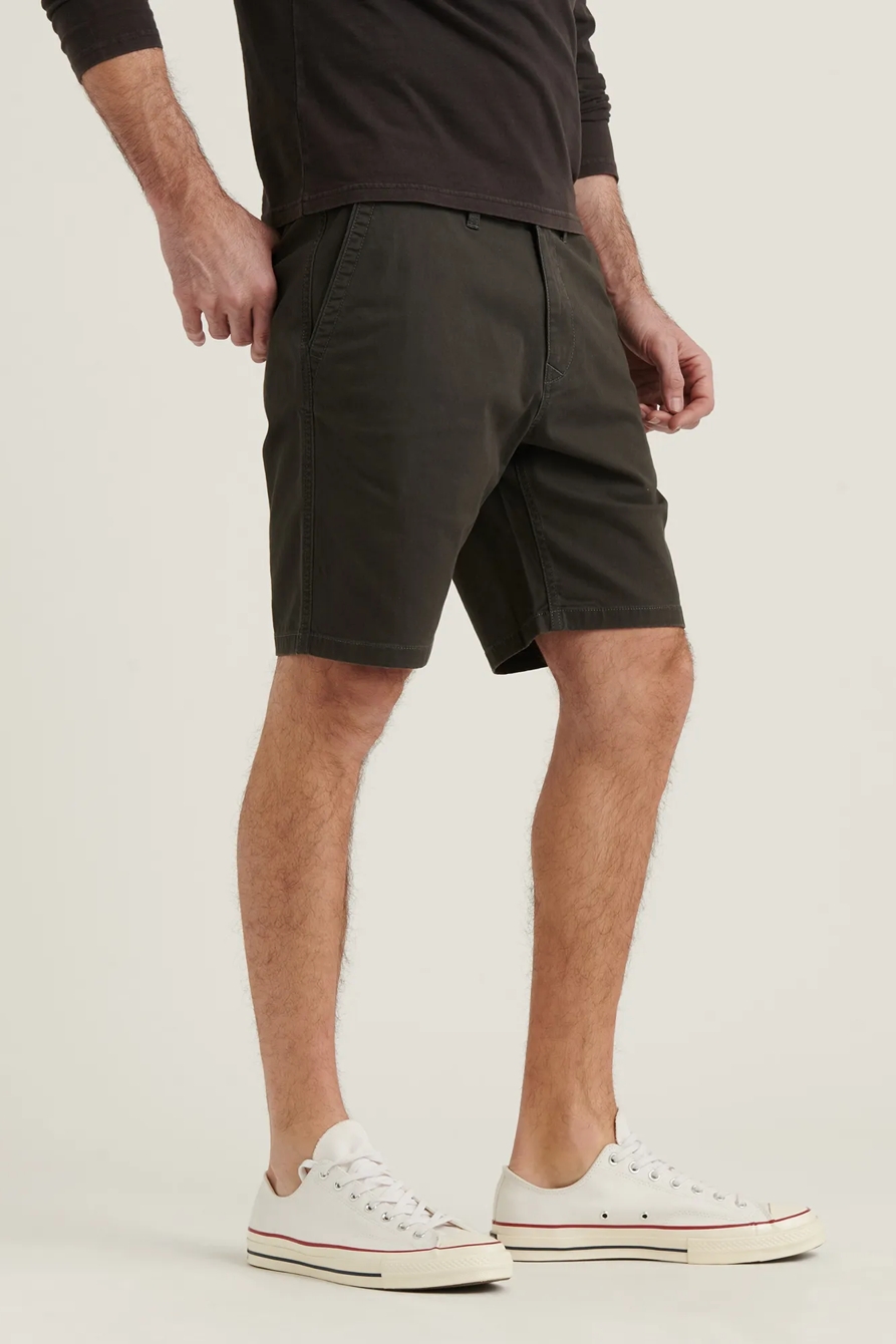 STRETCH TWILL FLAT FRONT SHORT, image 2