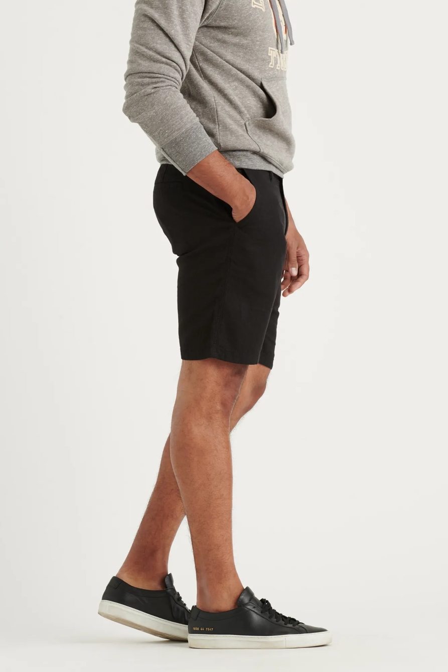 LINEN FLAT FRONT SHORT, image 2