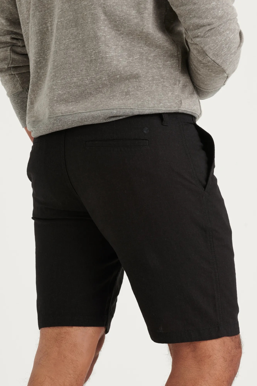LINEN FLAT FRONT SHORT, image 4