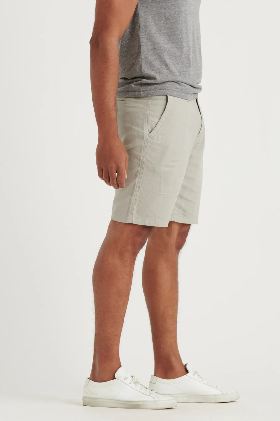 LINEN FLAT FRONT SHORT, image 2