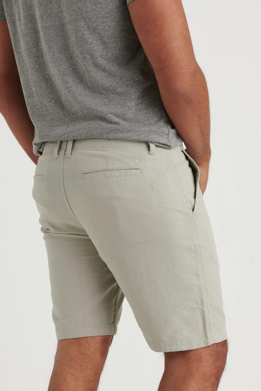 LINEN FLAT FRONT SHORT, image 4