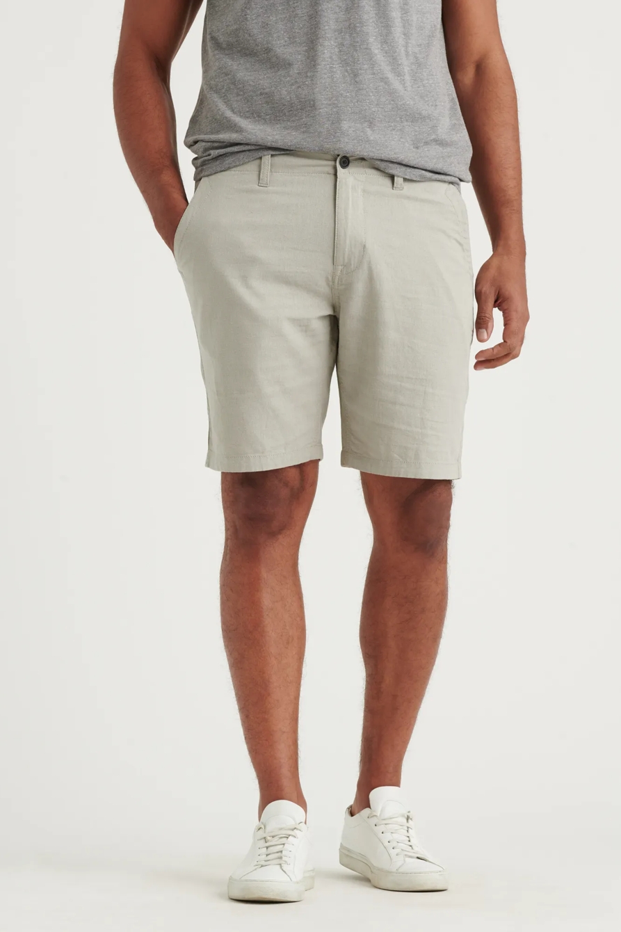 LINEN FLAT FRONT SHORT, image 5