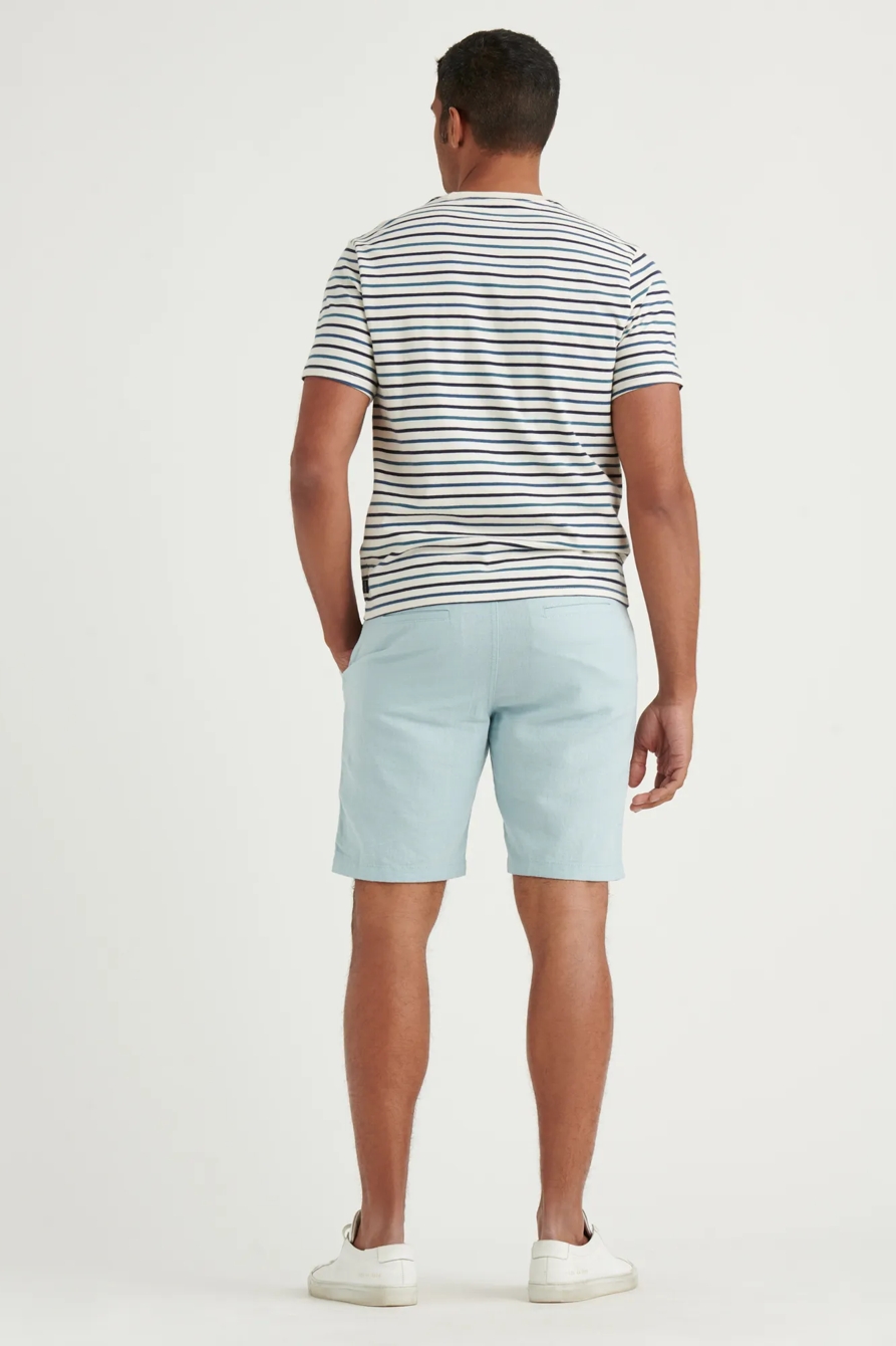 LINEN FLAT FRONT SHORT, image 3
