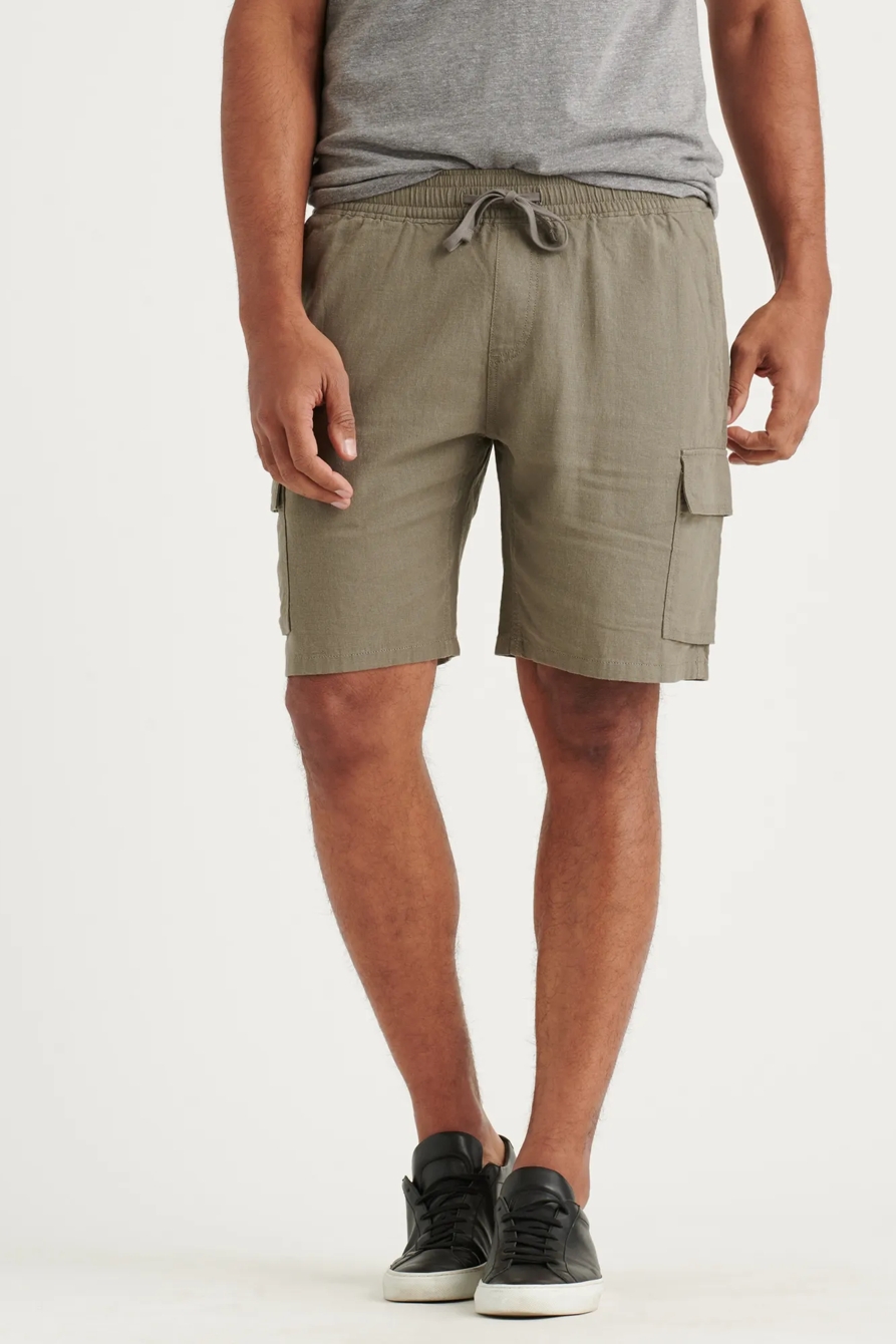 LINEN CARGO SHORT, image 5