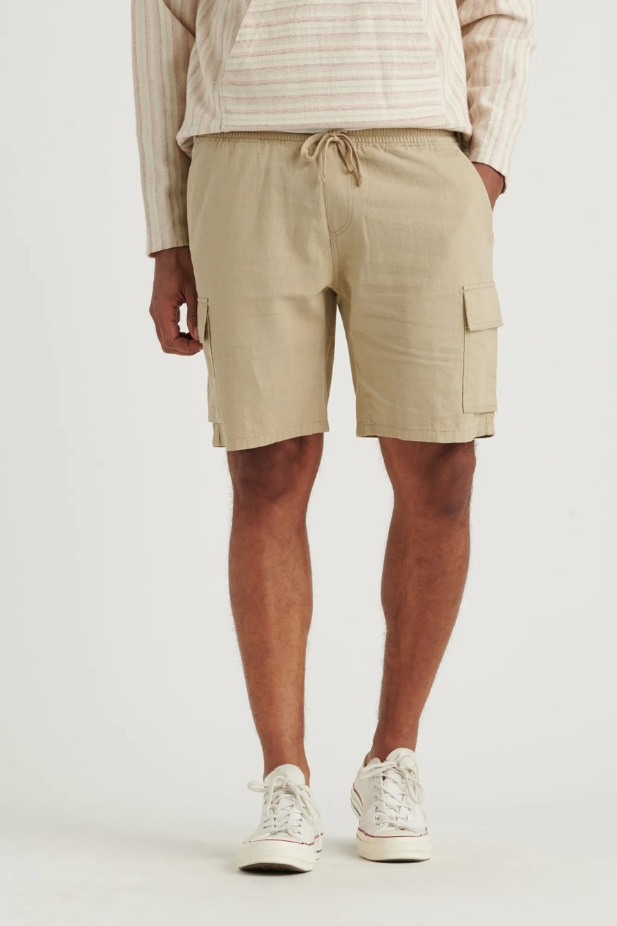 LINEN CARGO SHORT, image 5