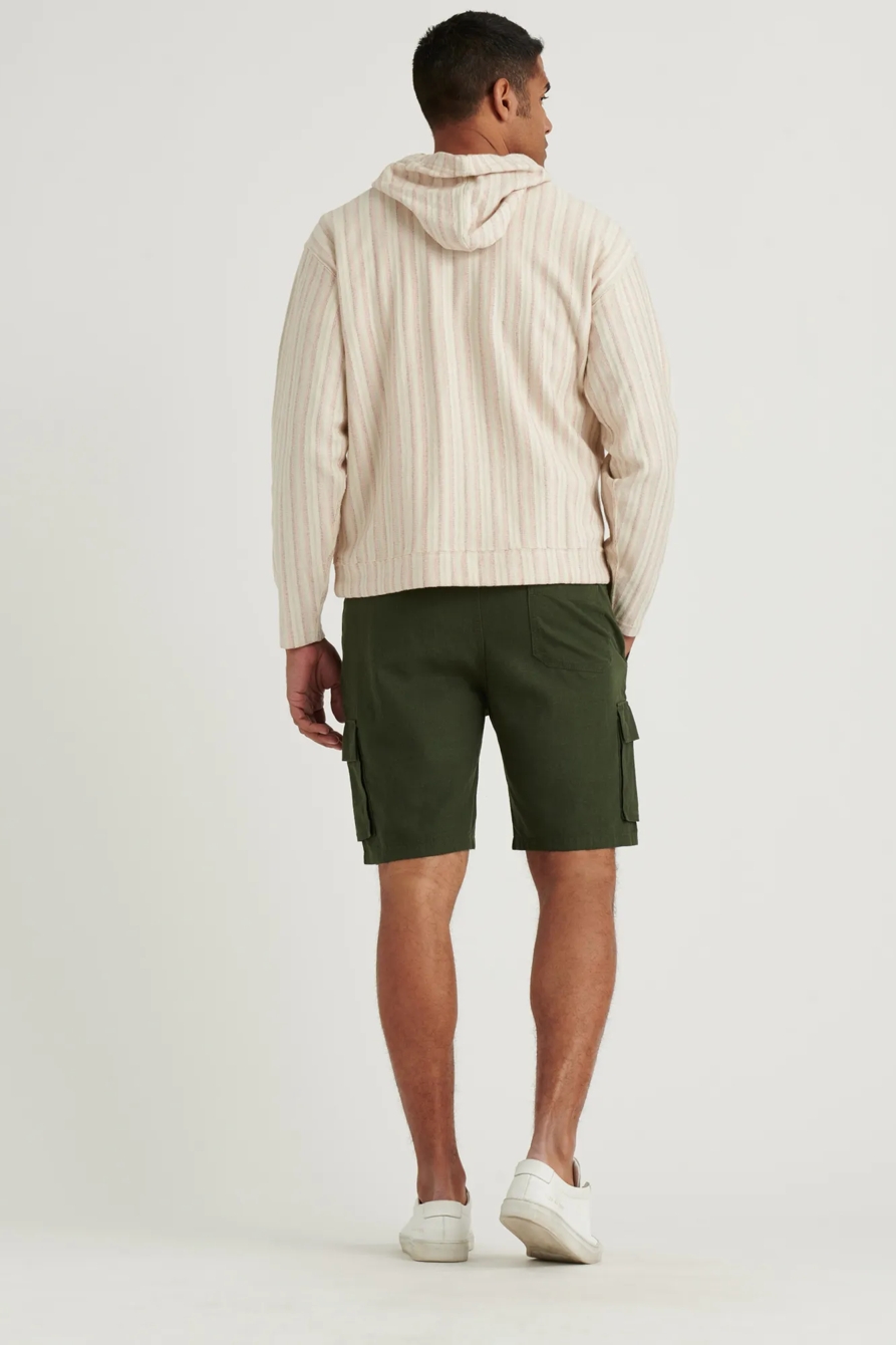 LINEN CARGO SHORT, image 3