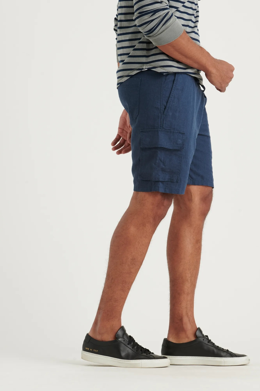 LINEN CARGO SHORT, image 2