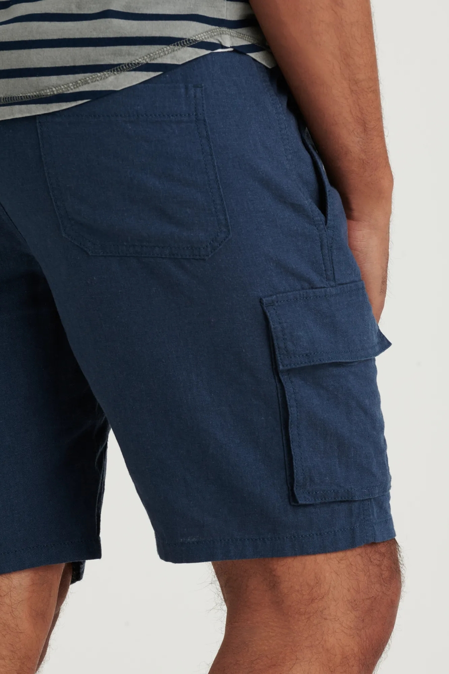 LINEN CARGO SHORT, image 4