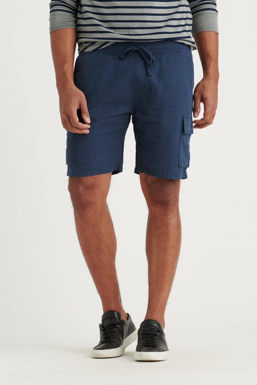 LINEN CARGO SHORT, image 5
