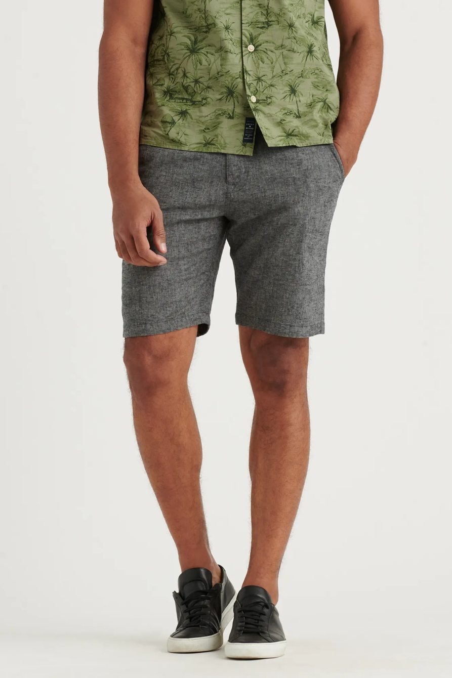 CHAMBRAY FLAT FRONT SHORT, image 5