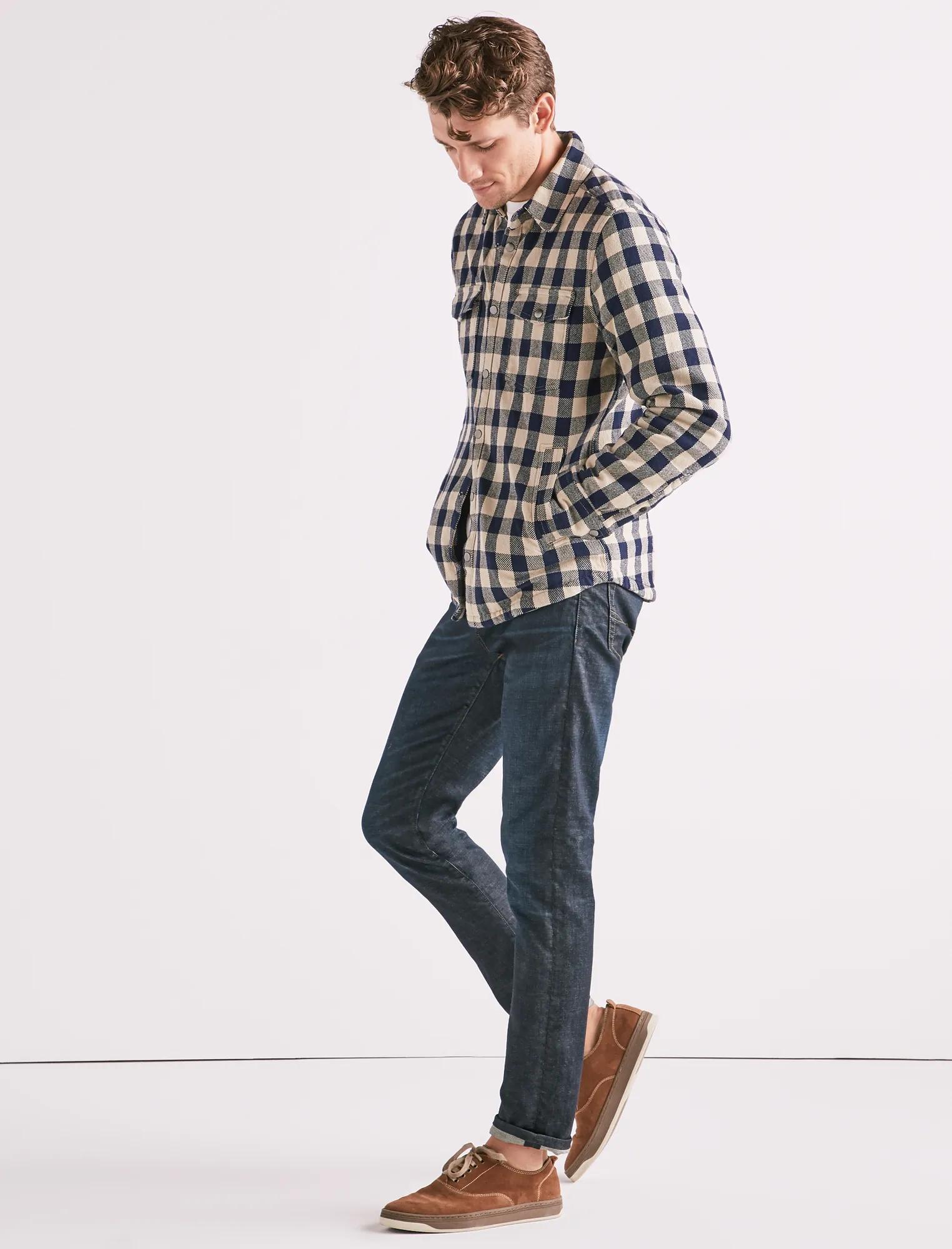 PLAID SHERPA SHIRT JACKET, image 2