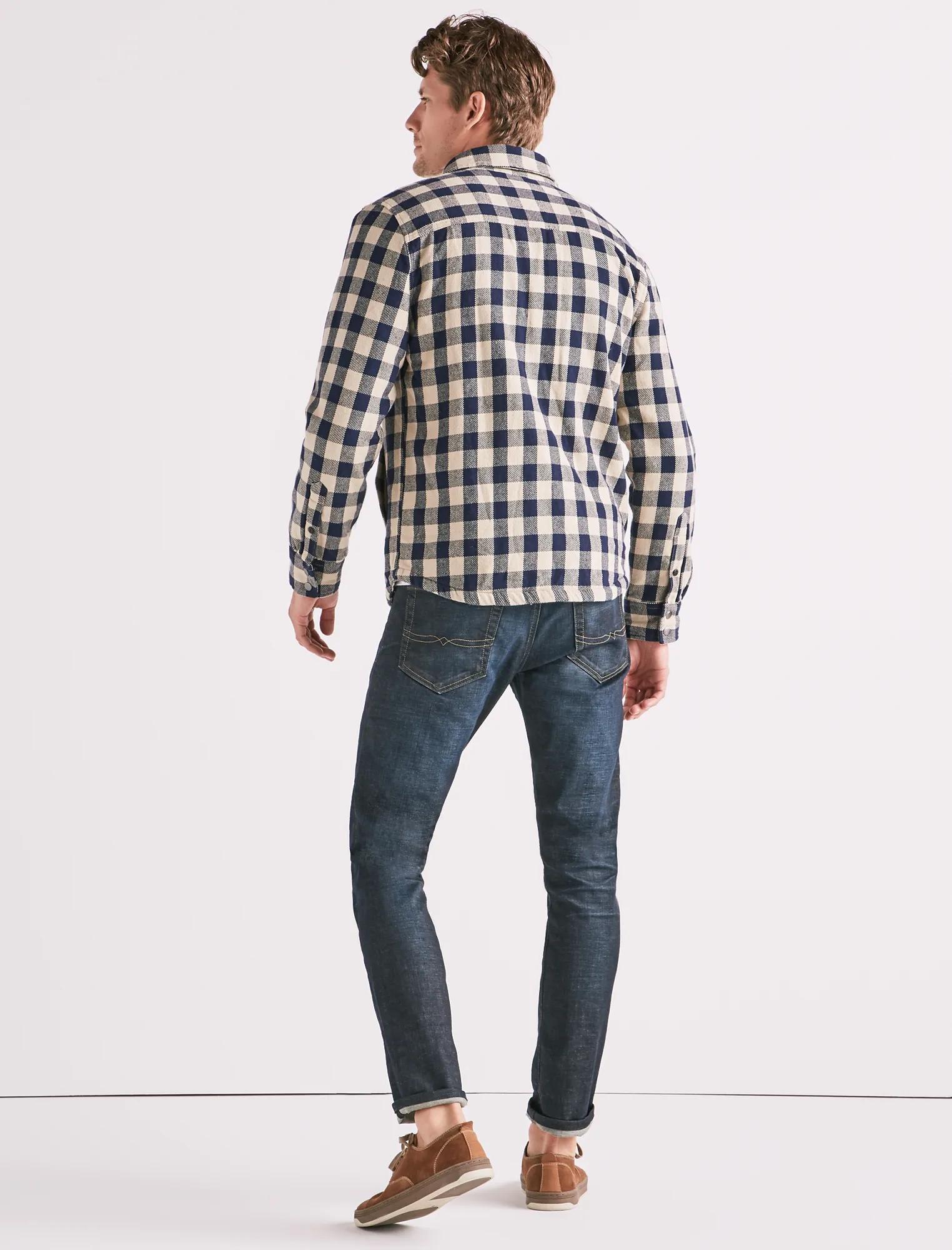 PLAID SHERPA SHIRT JACKET, image 3