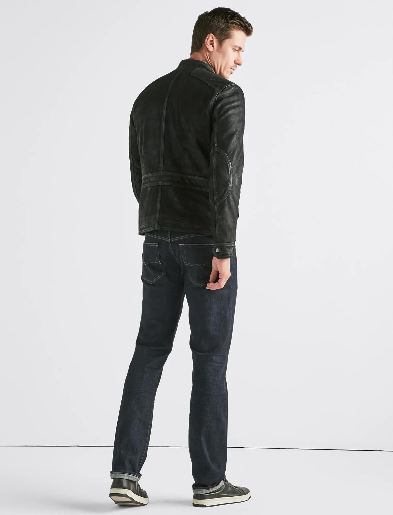 Four Pocket Leather Jacket, image 3