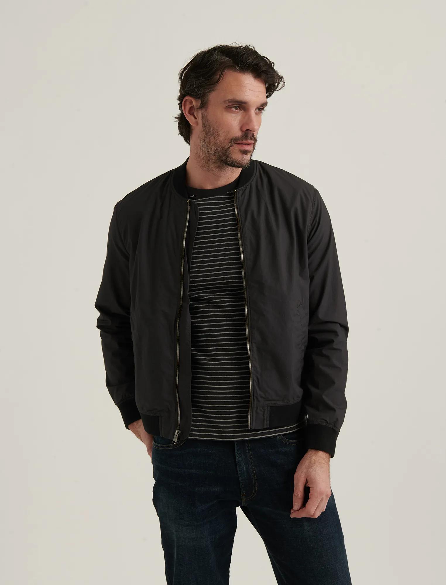 JERSEY LINED BOMBER JACKET, image 4