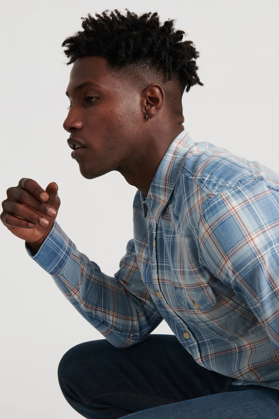 GROM INDIGO WESTERN SHIRT, image 5