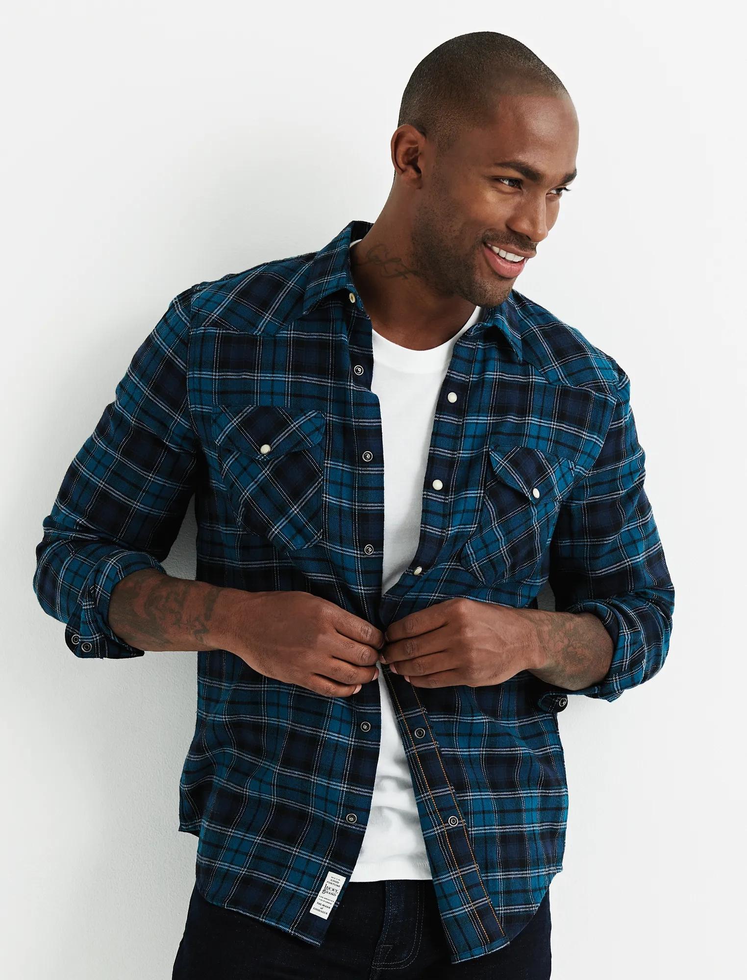 Santa Fe Western Flannel Shirt, image 1