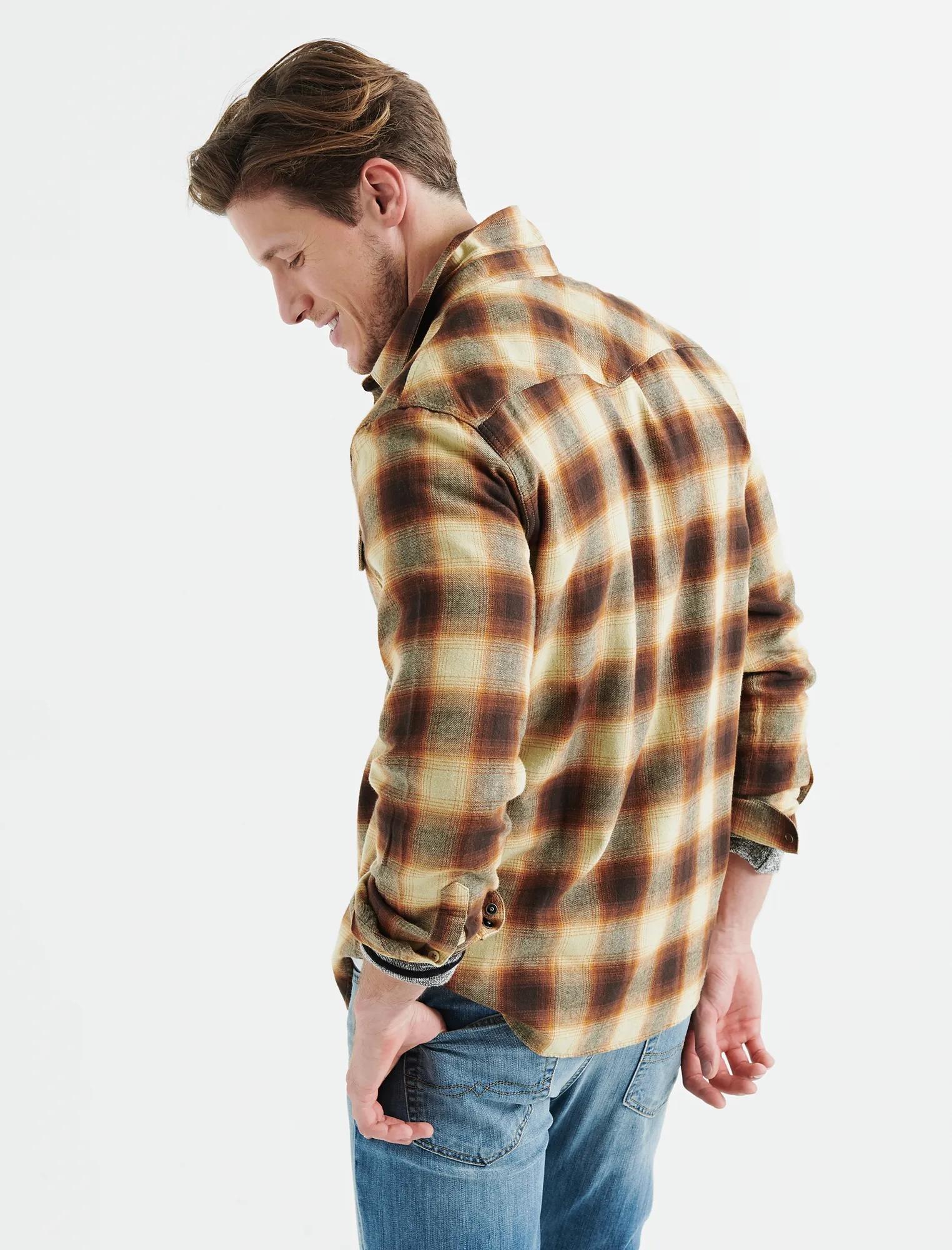 Flannel Western Shirt, image 3