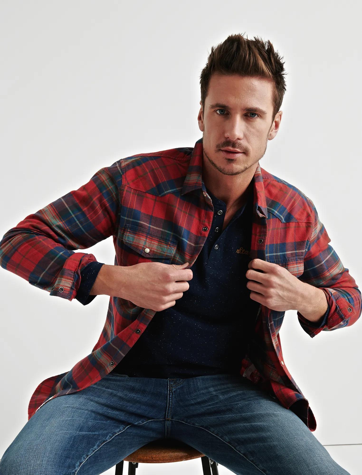 Flannel Western Shirt, image 1
