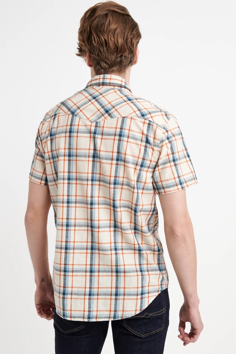 Slub Poplin Western Shirt, image 3