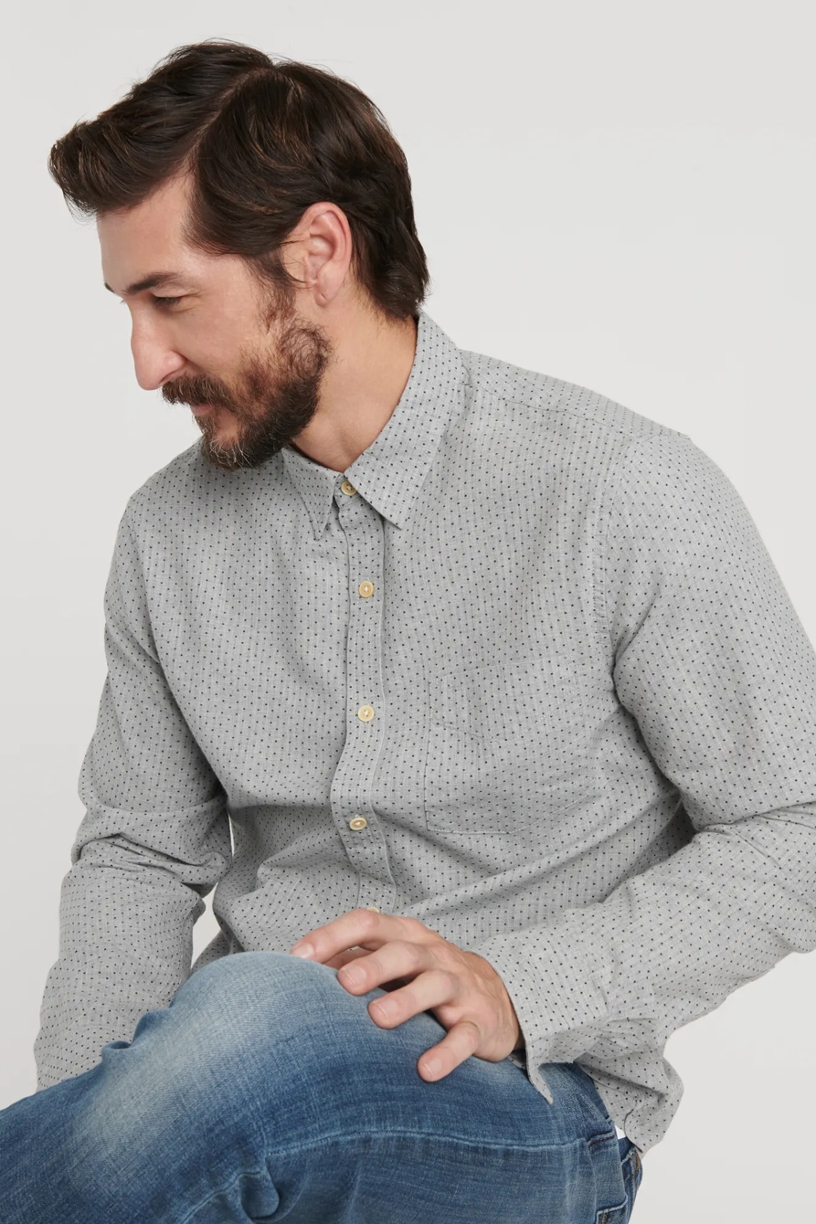 ONE POCKET BALLONA LONG SLEEVE SHIRT, image 4