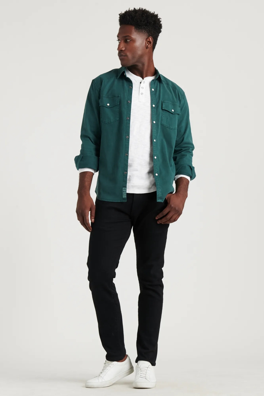 TENCEL WESTERN SHIRT, image 2