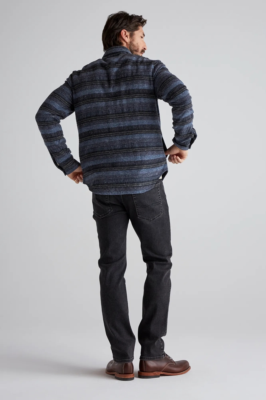 JACQUARD LONG SLEEVE SHIRT JACKET, image 3