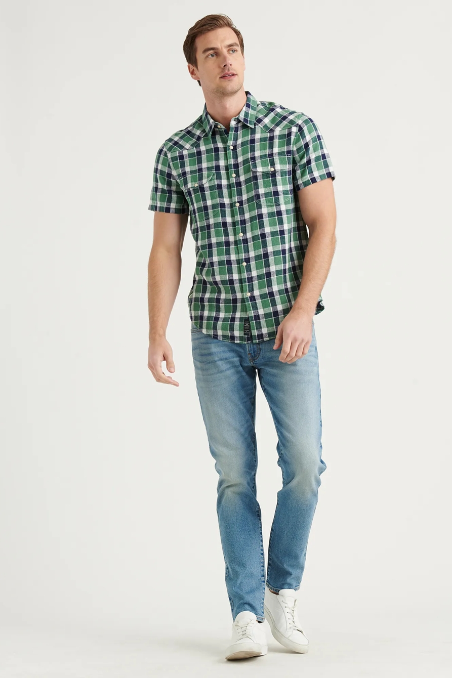 SANTA FE WESTERN SHORT SLEEVE SHIRT, image 2