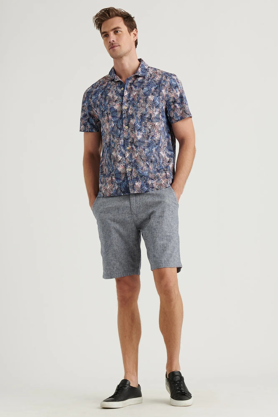 CLUB COLLAR SHORT SLEEVE SHIRT, image 2