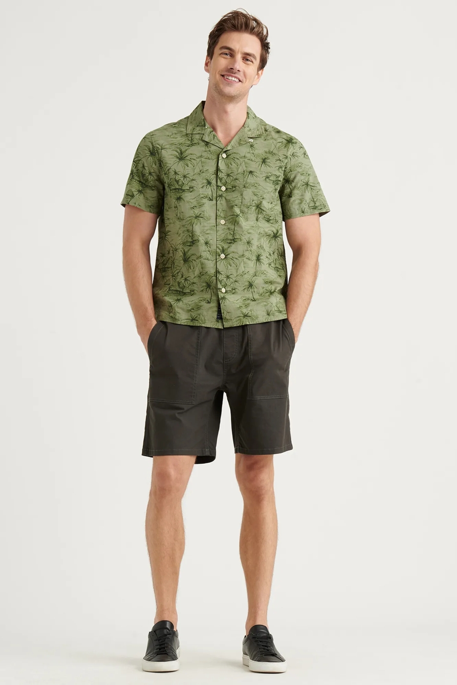 CLUB COLLAR SHORT SLEEVE SHIRT, image 2