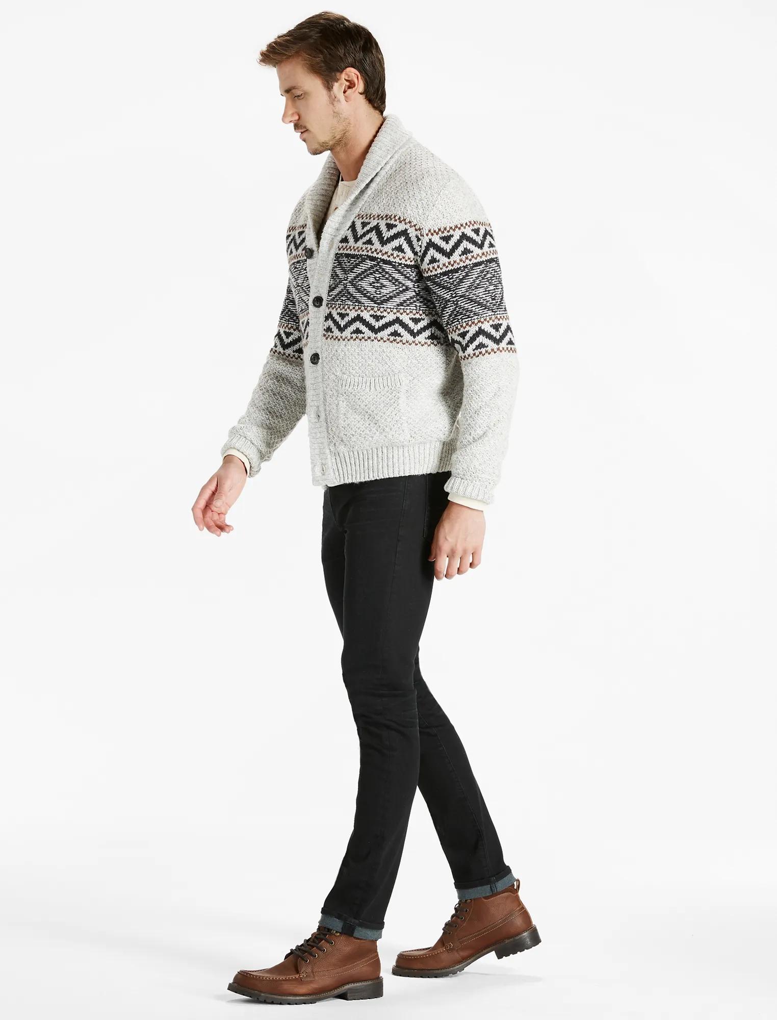 SHERPA LINED SHAWL COLLAR CARDIGAN, image 2