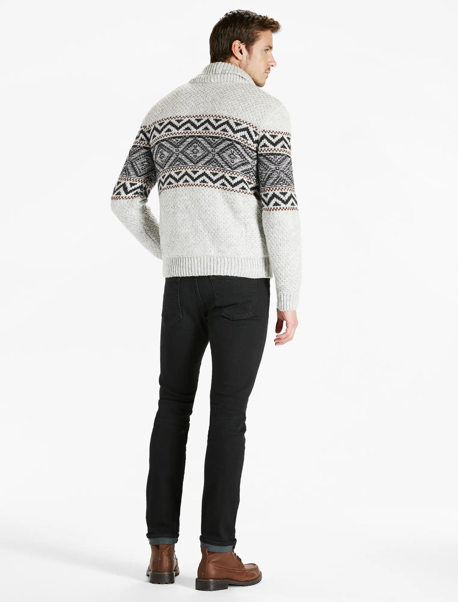 SHERPA LINED SHAWL COLLAR CARDIGAN, image 3