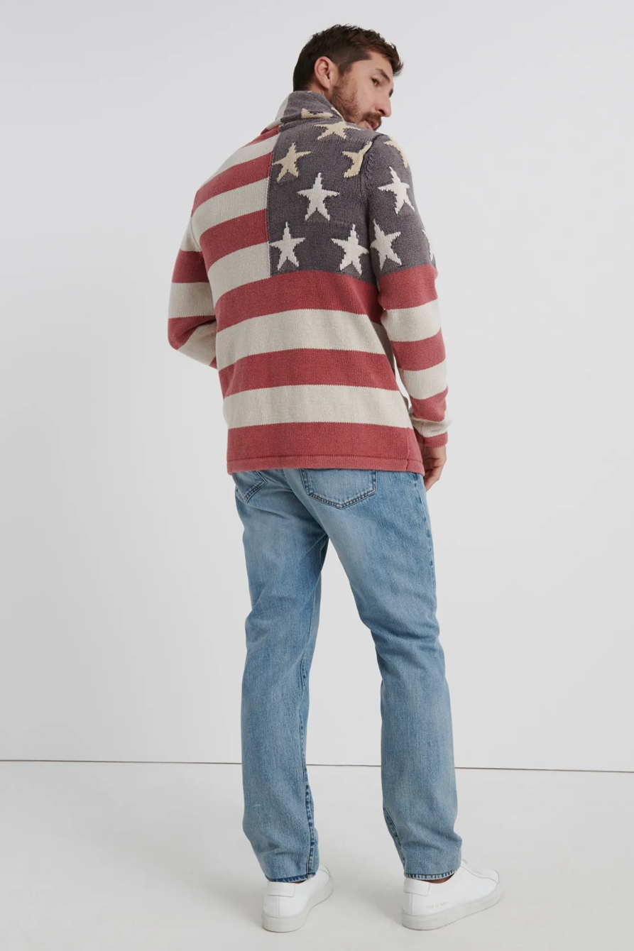 AMERICANA SHAWL CARDIGAN, image 3