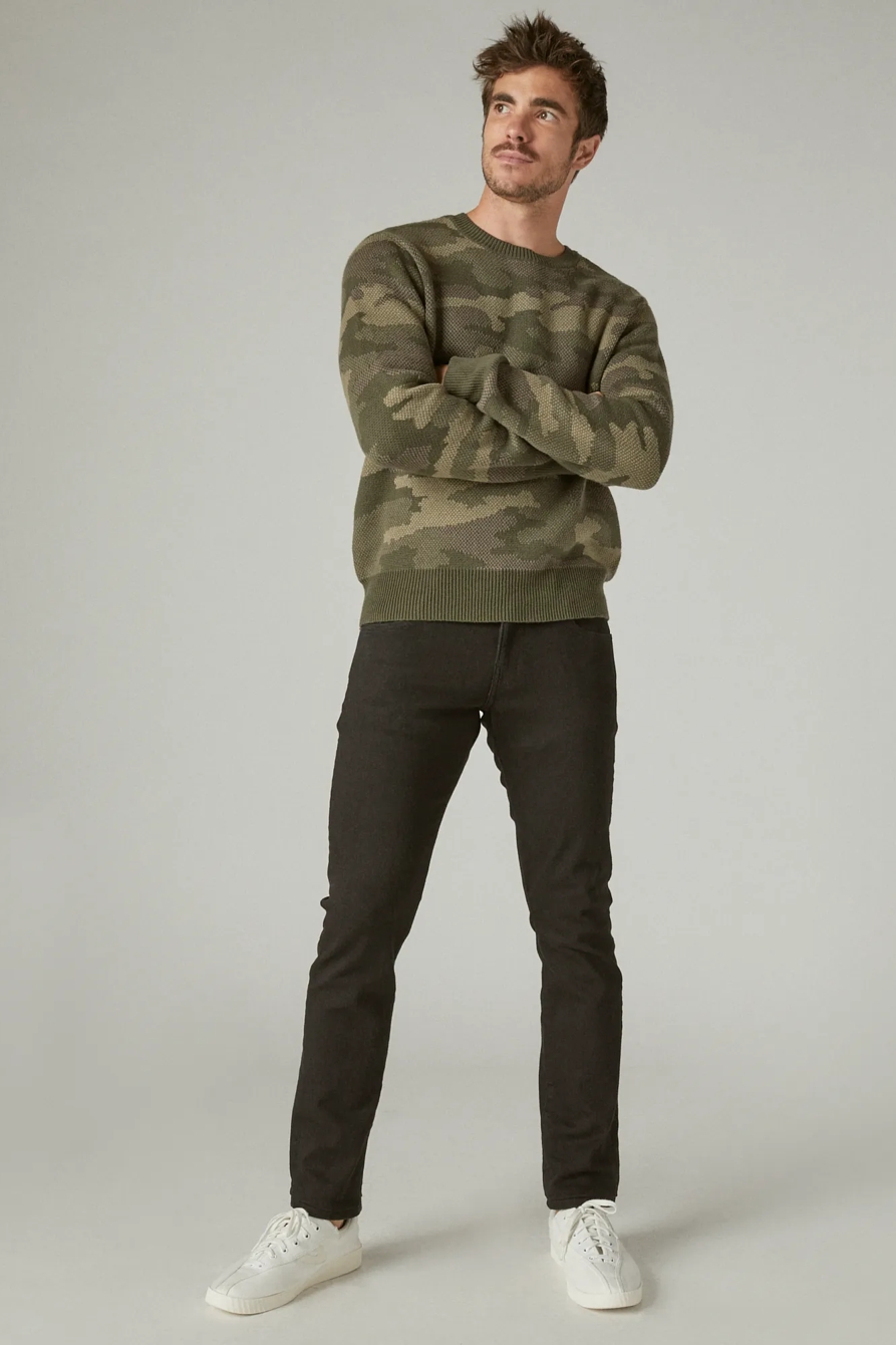 CAMO CREW NECK SWEATER, image 2