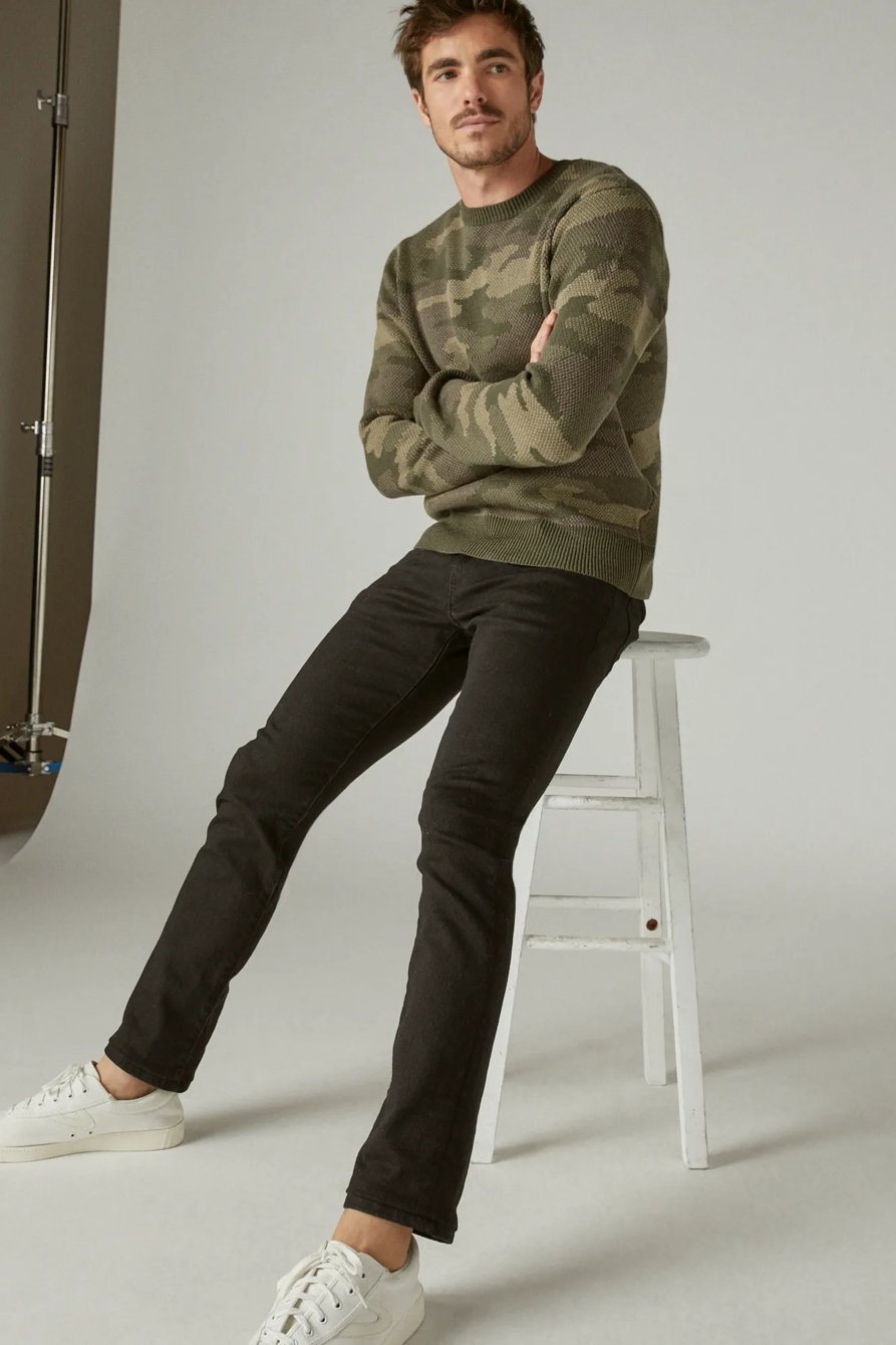 CAMO CREW NECK SWEATER, image 6