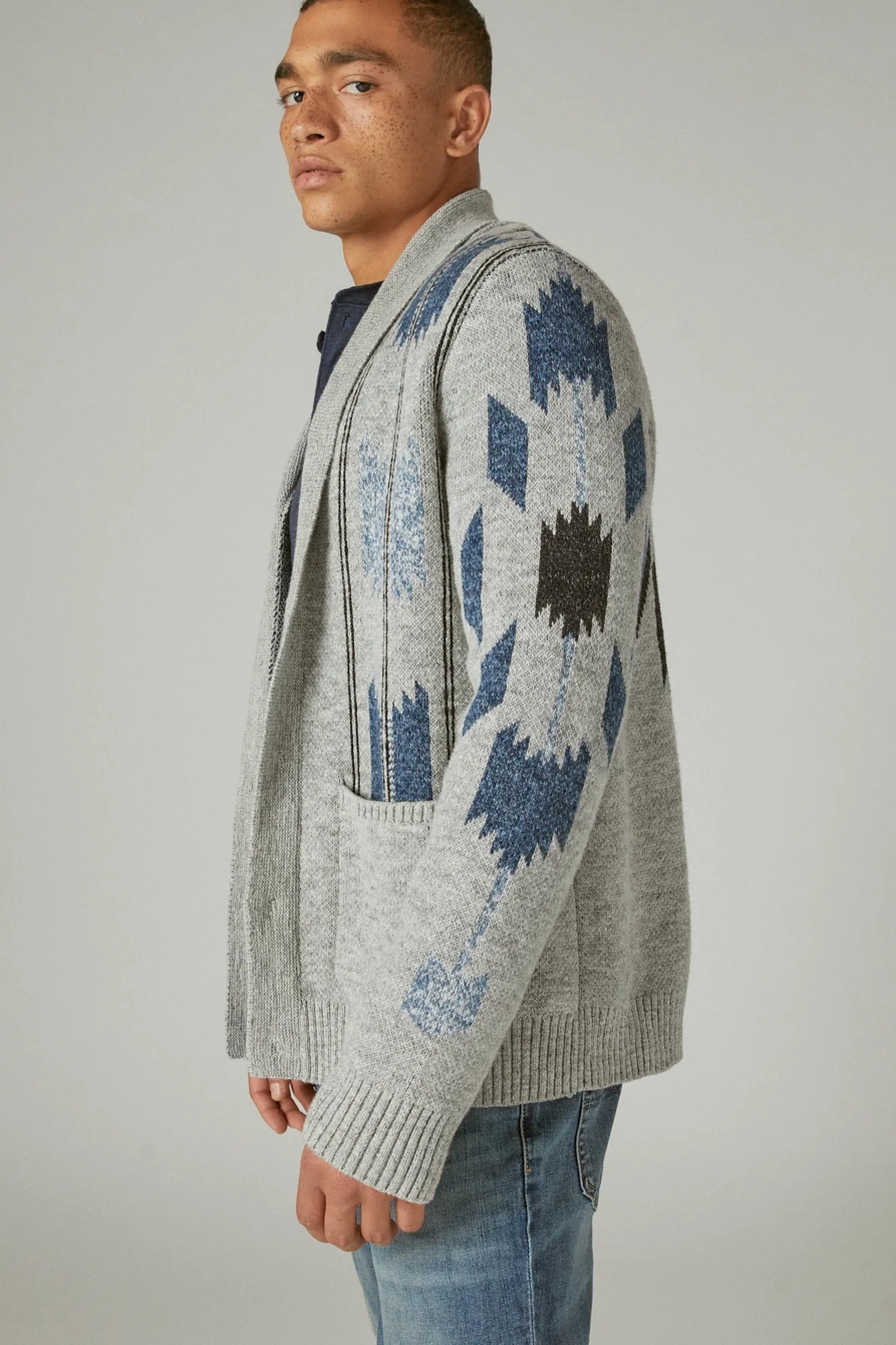 CHIMAYO SHAWL COLLAR CARDIGAN, image 3