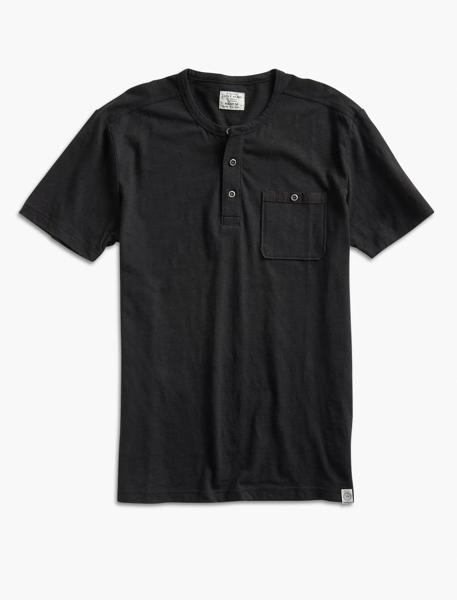 Short Sleeve Henley, image 1