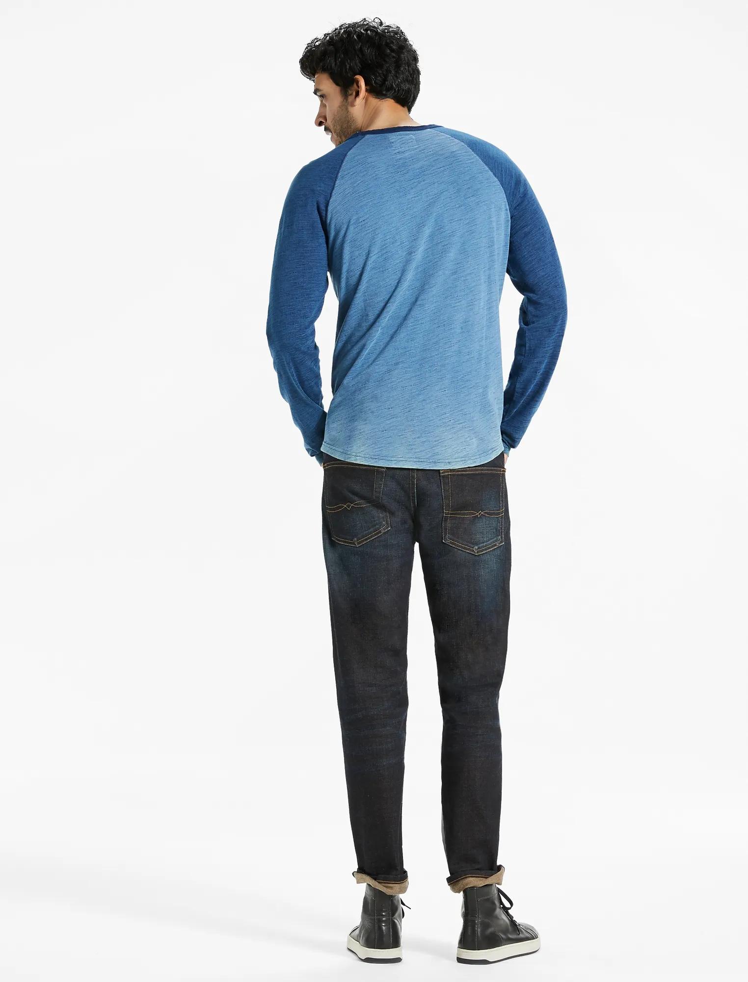 INDIGO BASEBALL TEE, image 3