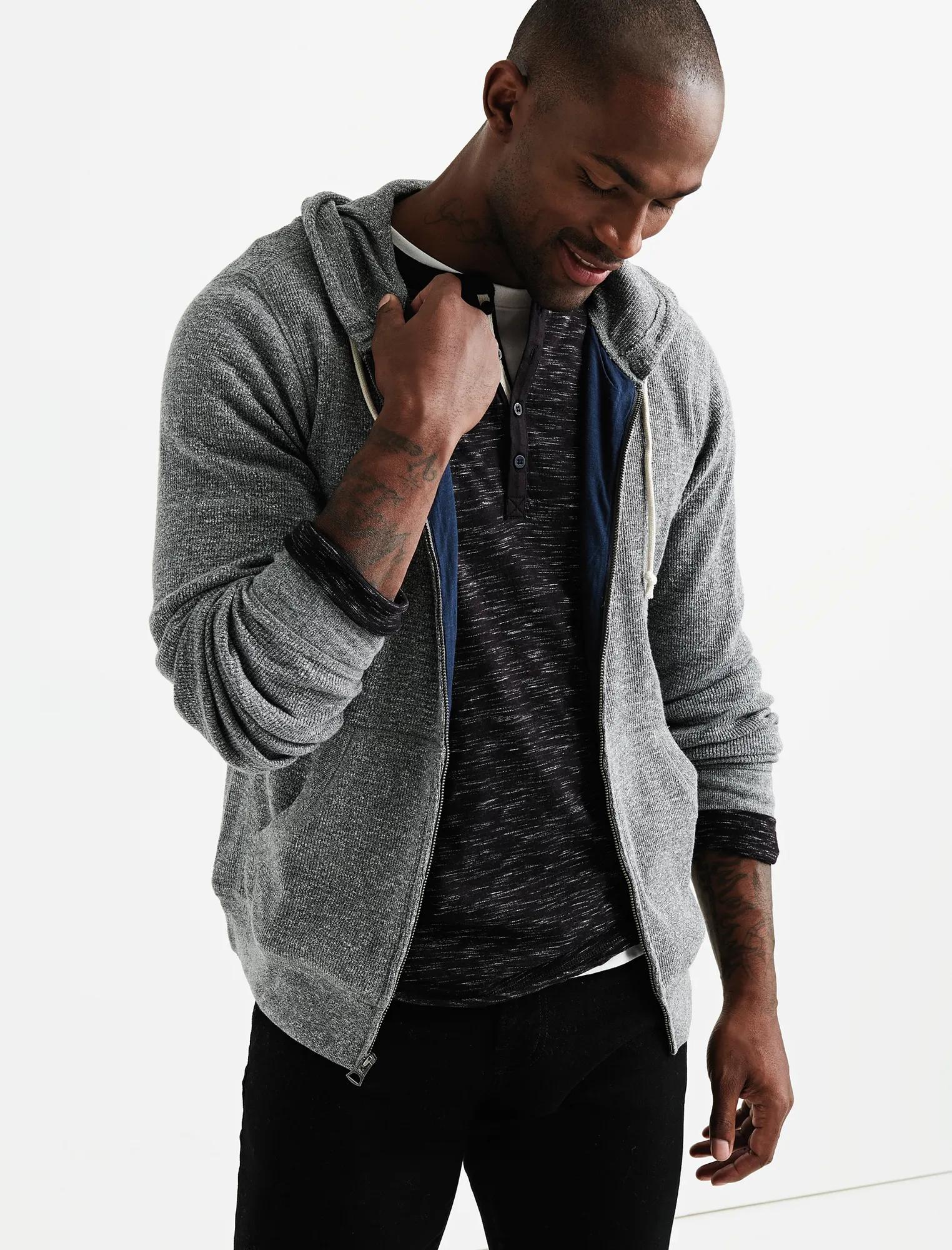 THERMAL ZIP HOOD, image 1