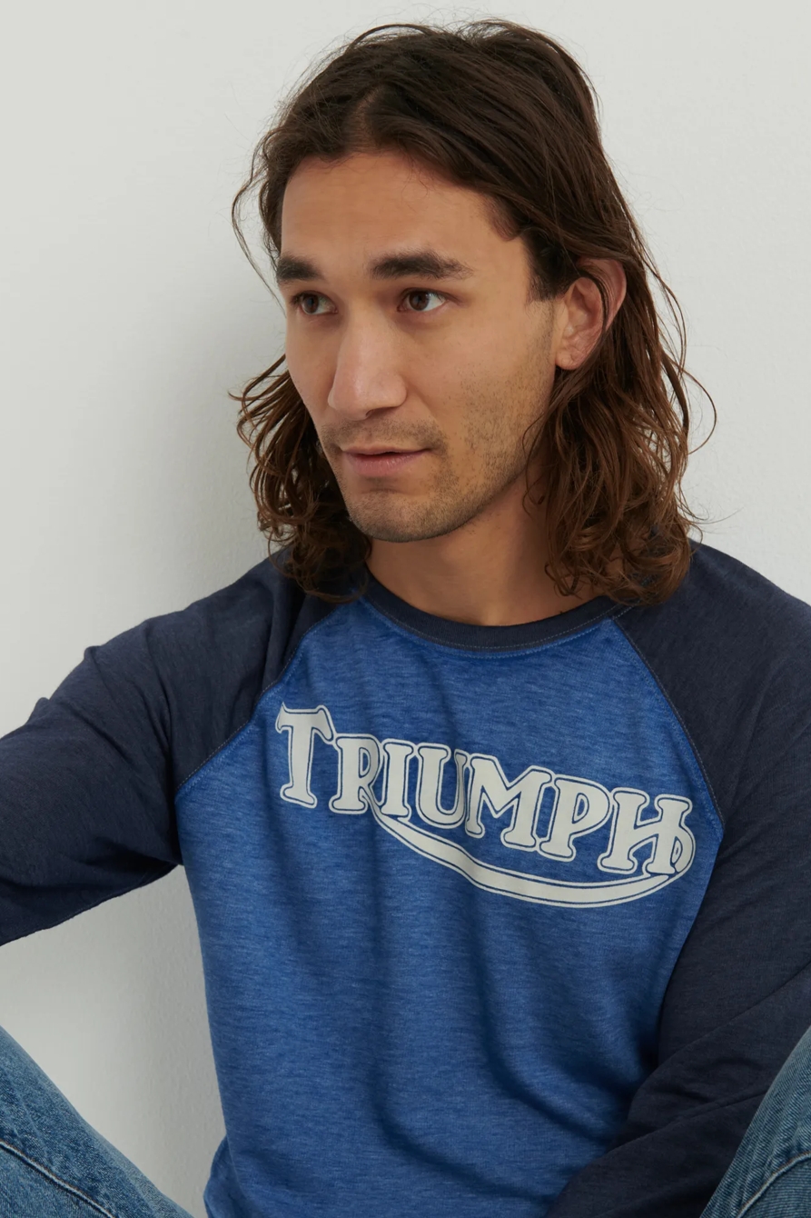 Triumph Microterry Raglan Tee, image 4