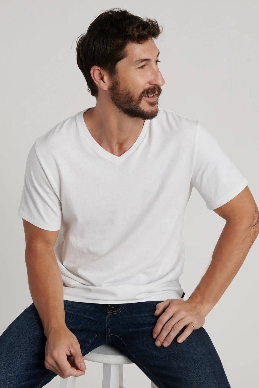 SUNSET V-NECK TEE, image 7