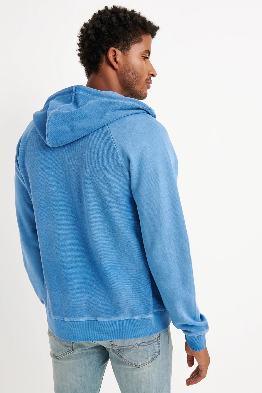 REVERSE TERRY FULL ZIP HOOD, image 3
