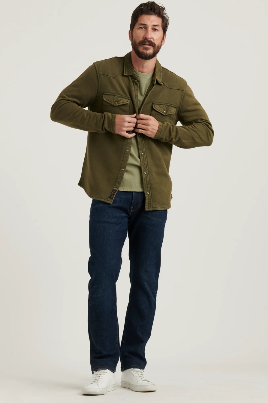 KNIT THERMAL LINED WESTERN SHIRT, image 2