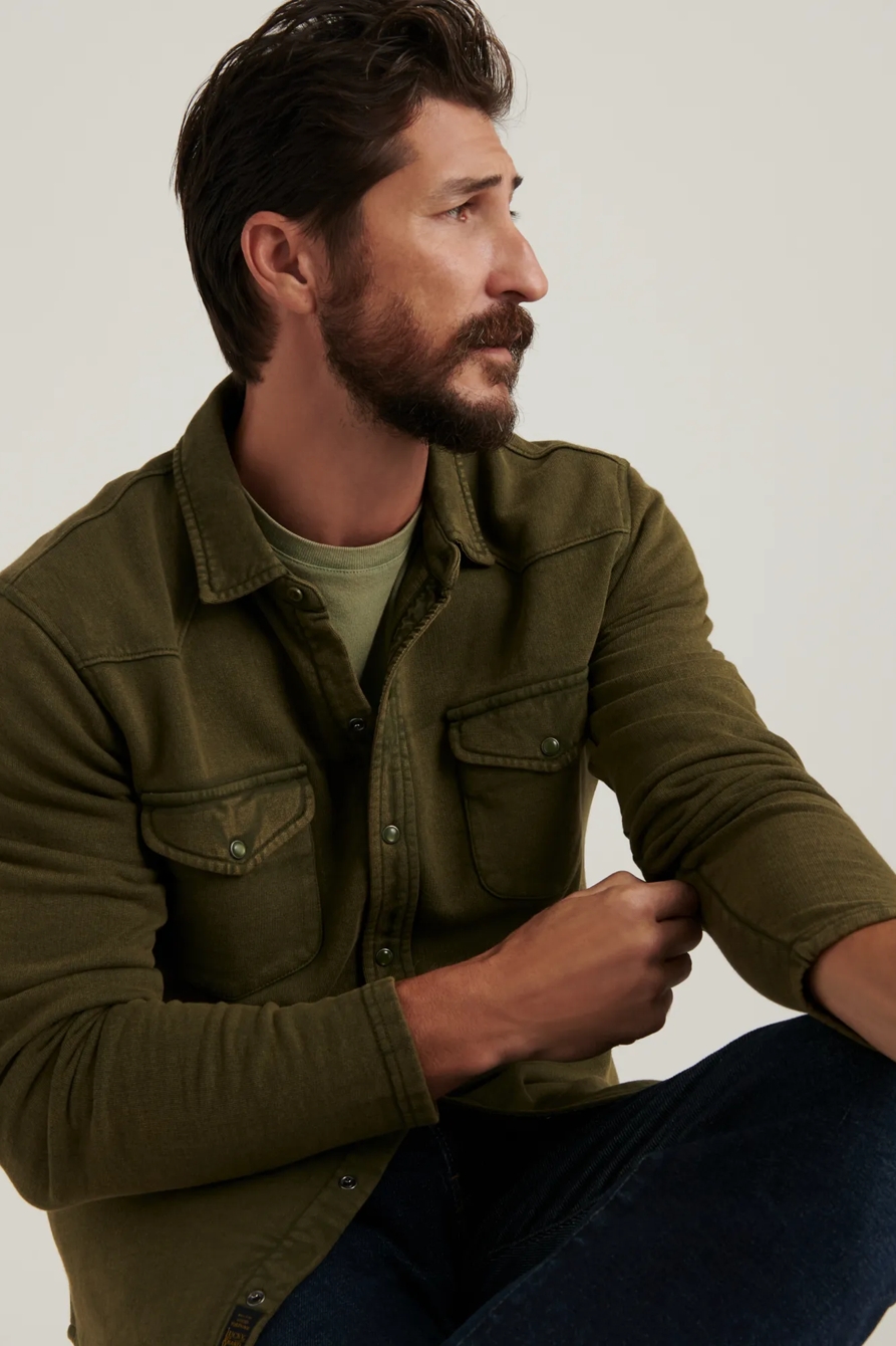 KNIT THERMAL LINED WESTERN SHIRT, image 5