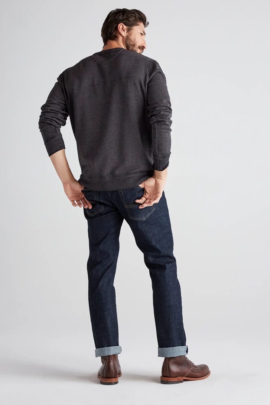 BURNOUT FLEECE CREW NECK, image 3