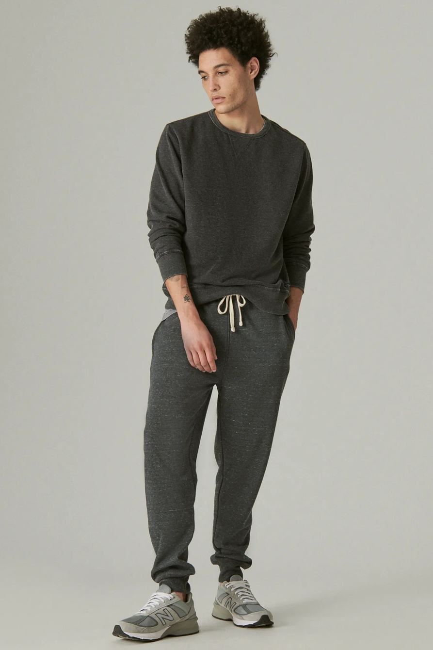 VENICE BURNOUT FLEECE CREW NECK SWEATSHIRT, image 2