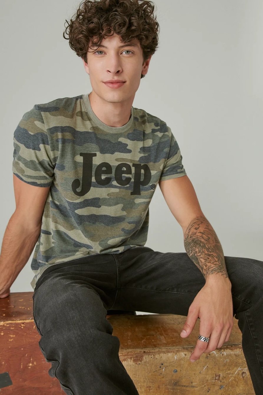 CAMO JEEP TEE, image 1